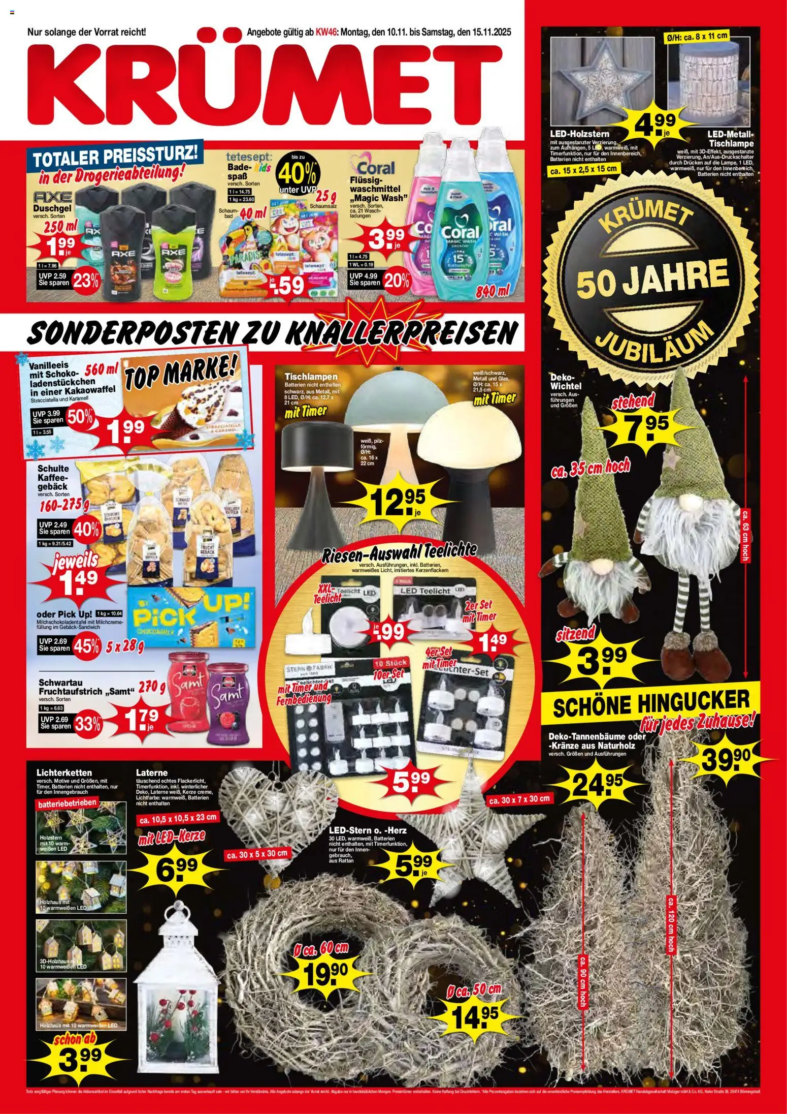 Vorschau von dem Prospekt des Geschäftes KRÜMET, gültig ab dem 10.11.2025