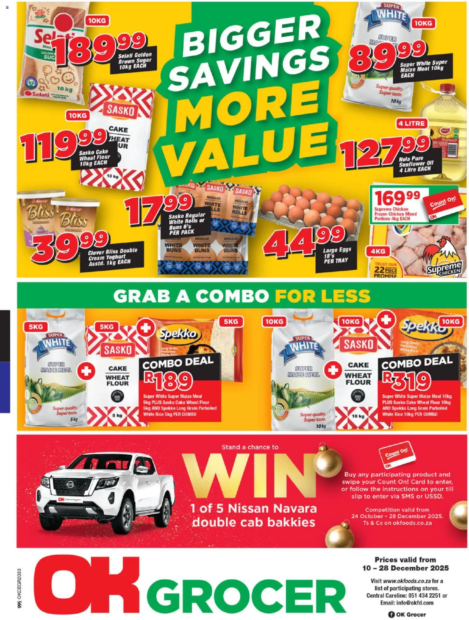 Preview of OK Foods flyer valid from 10/12/2025