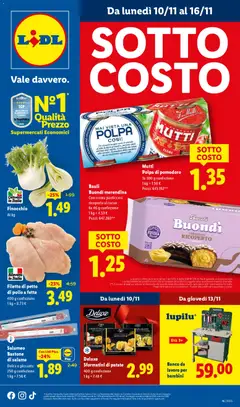 Anteprima dell'opuscolo Black Friday dal negozio Lidl valido da 10/11/2025