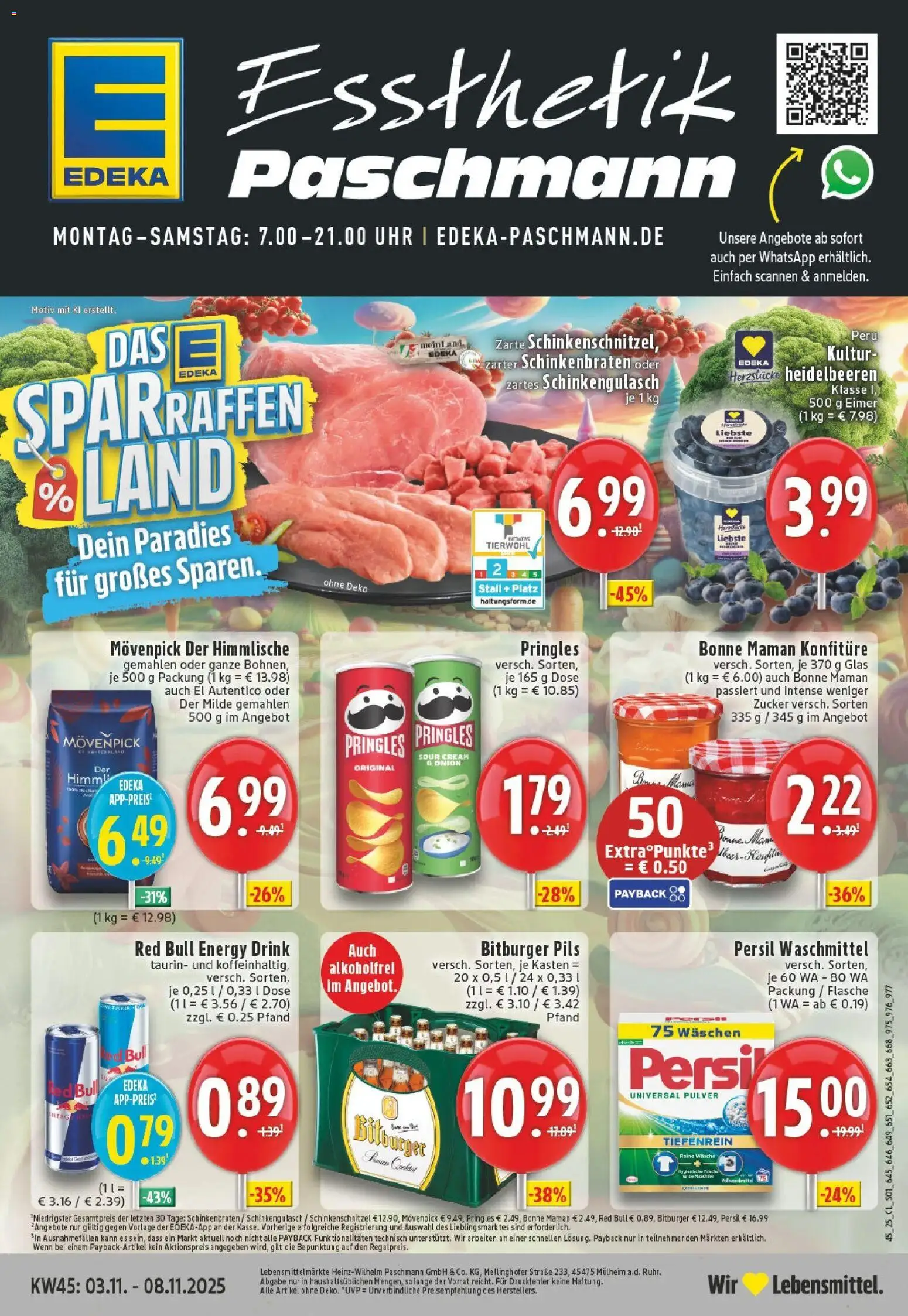Vorschau von dem Prospekt des Geschäftes Edeka, gültig ab dem 03.11.2025