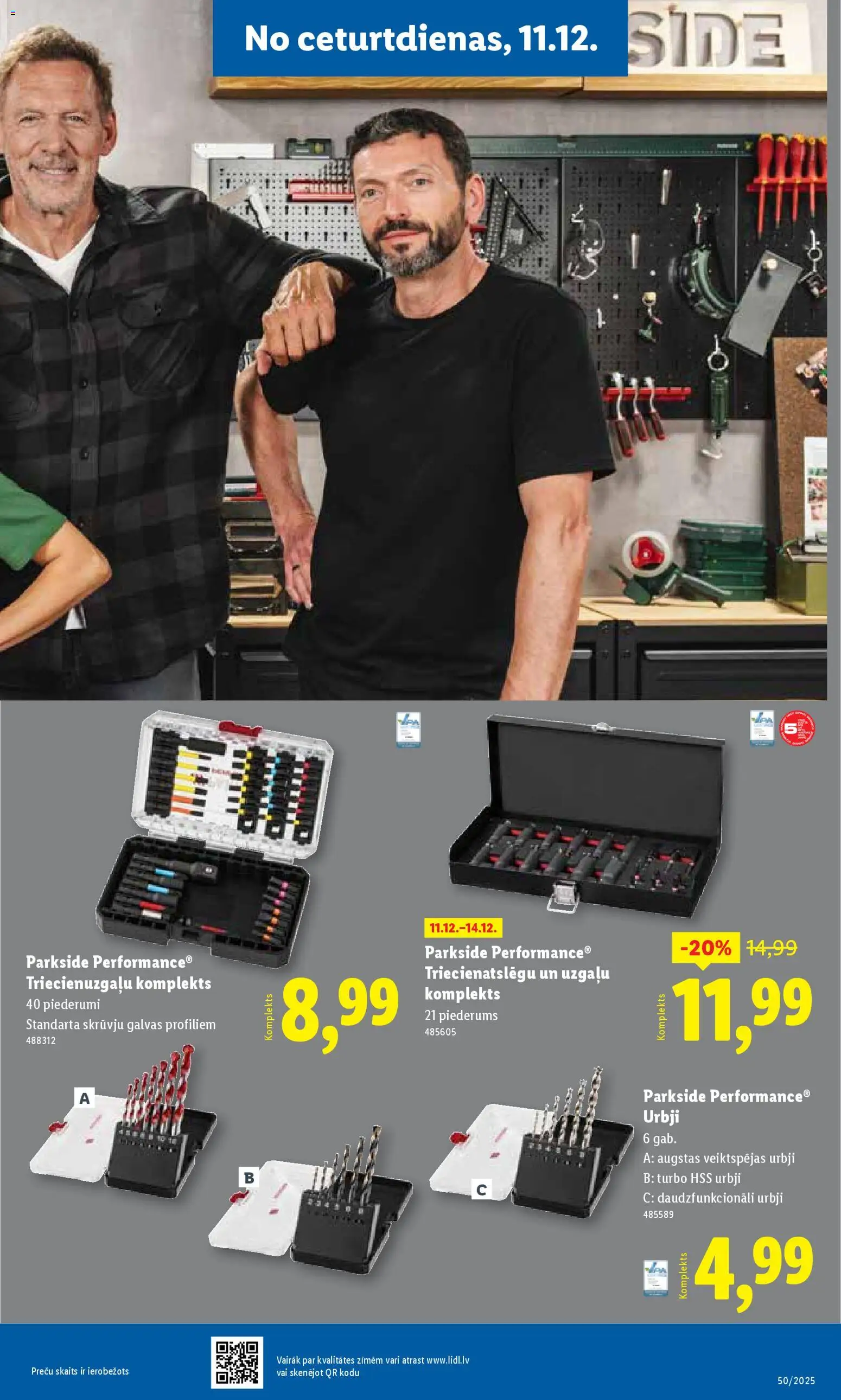 Skatīt Lidl akciju bukletu, derīgs no 2025.12.08