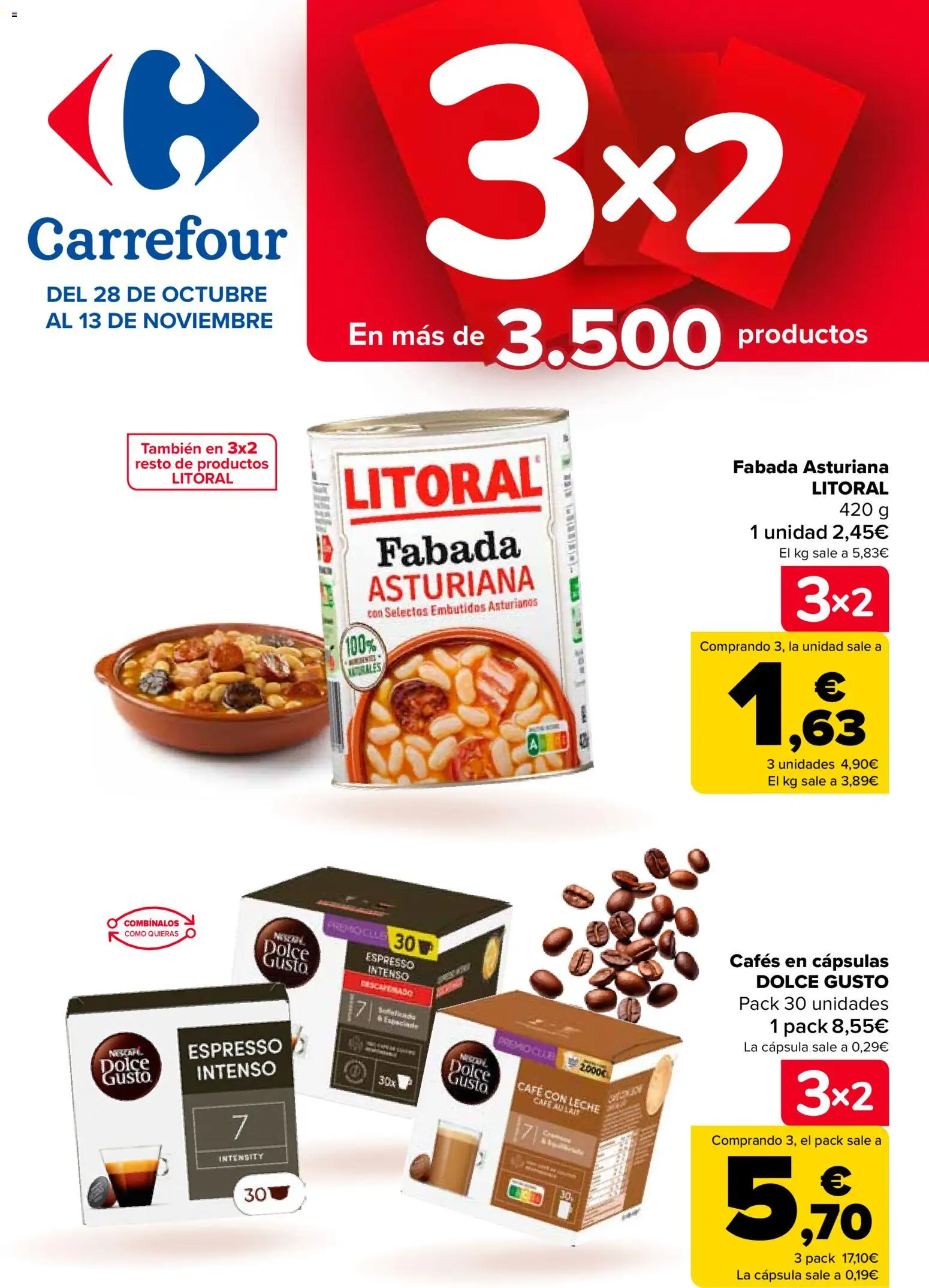 Vista previa del folleto de la tienda Carrefour válido desde el 28/10/2025 