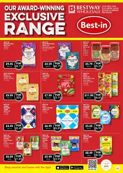 Preview of Bestway The Big Deals Brochure valid from 07/11/2025 | Page: 43