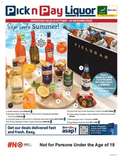 Preview of Pick n Pay flyer valid from 24/10/2025