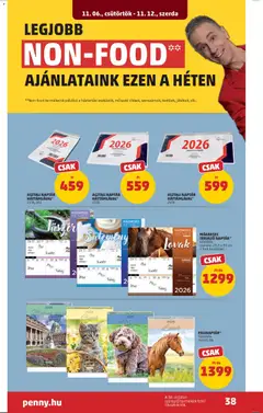 PENNY - Akciós újság PENNY megtekintése, amely érvényes 2025.11.06.-től | Oldal: 42