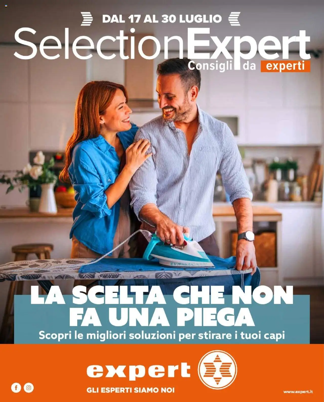 Volantino Expert valido da 17/07/2025 numero di pagina 1