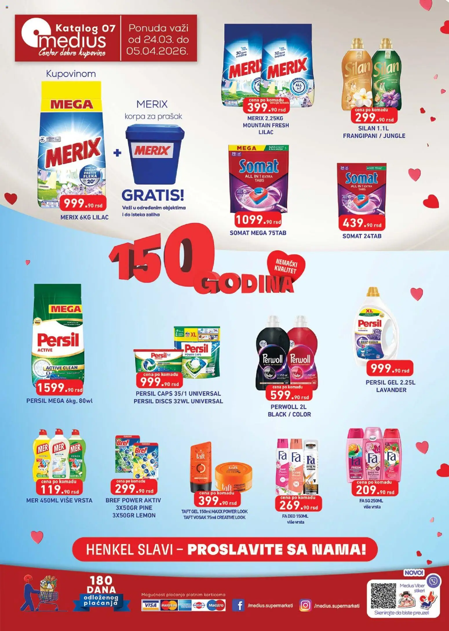 Pregled Medius kataloga - važi od 24.03.2026