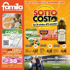 Anteprima dell'opuscolo Attuale volantino dal negozio Famila valido da 30/10/2025