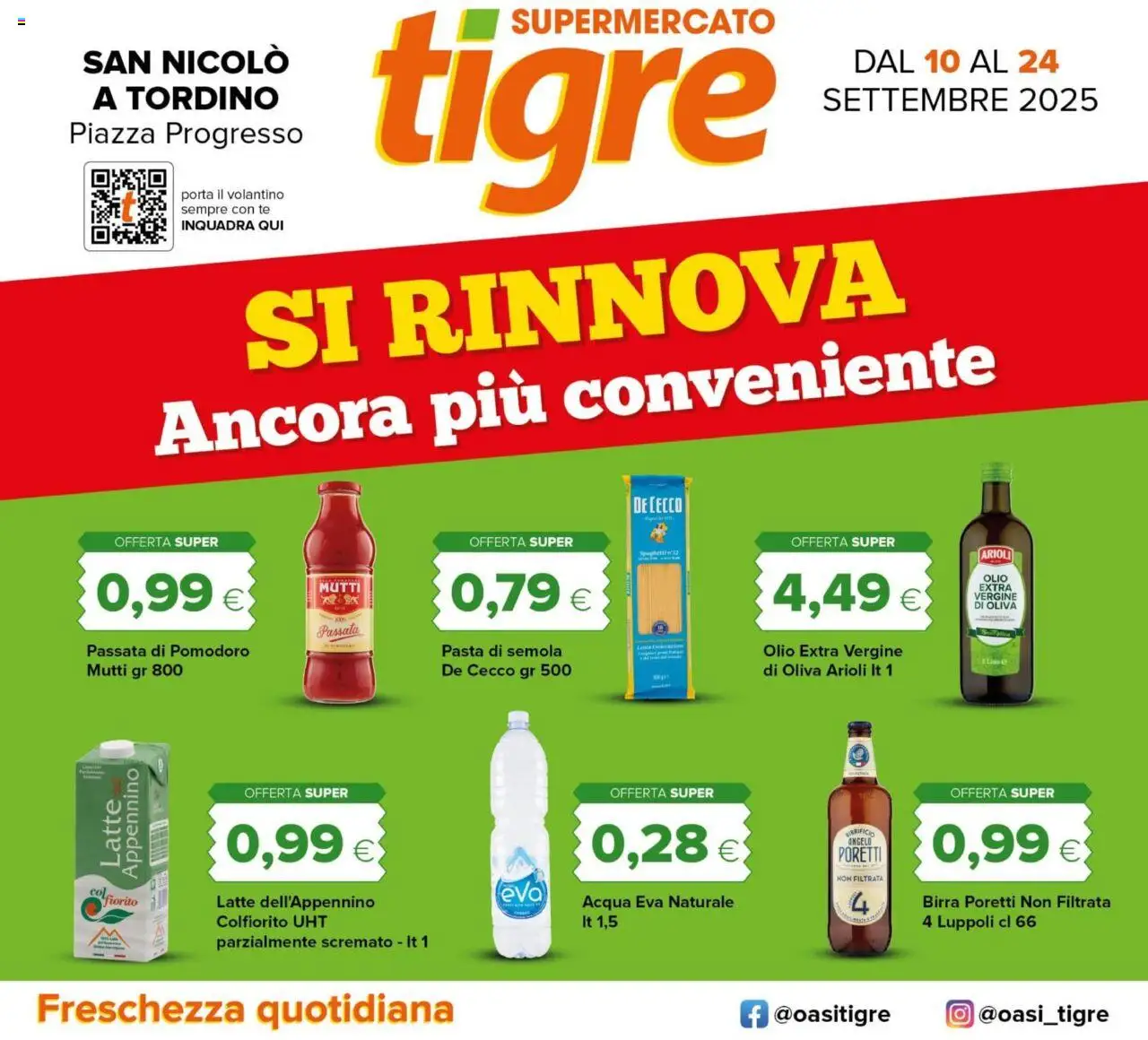Volantino Tigre valido da 10/09/2025 numero di pagina 1