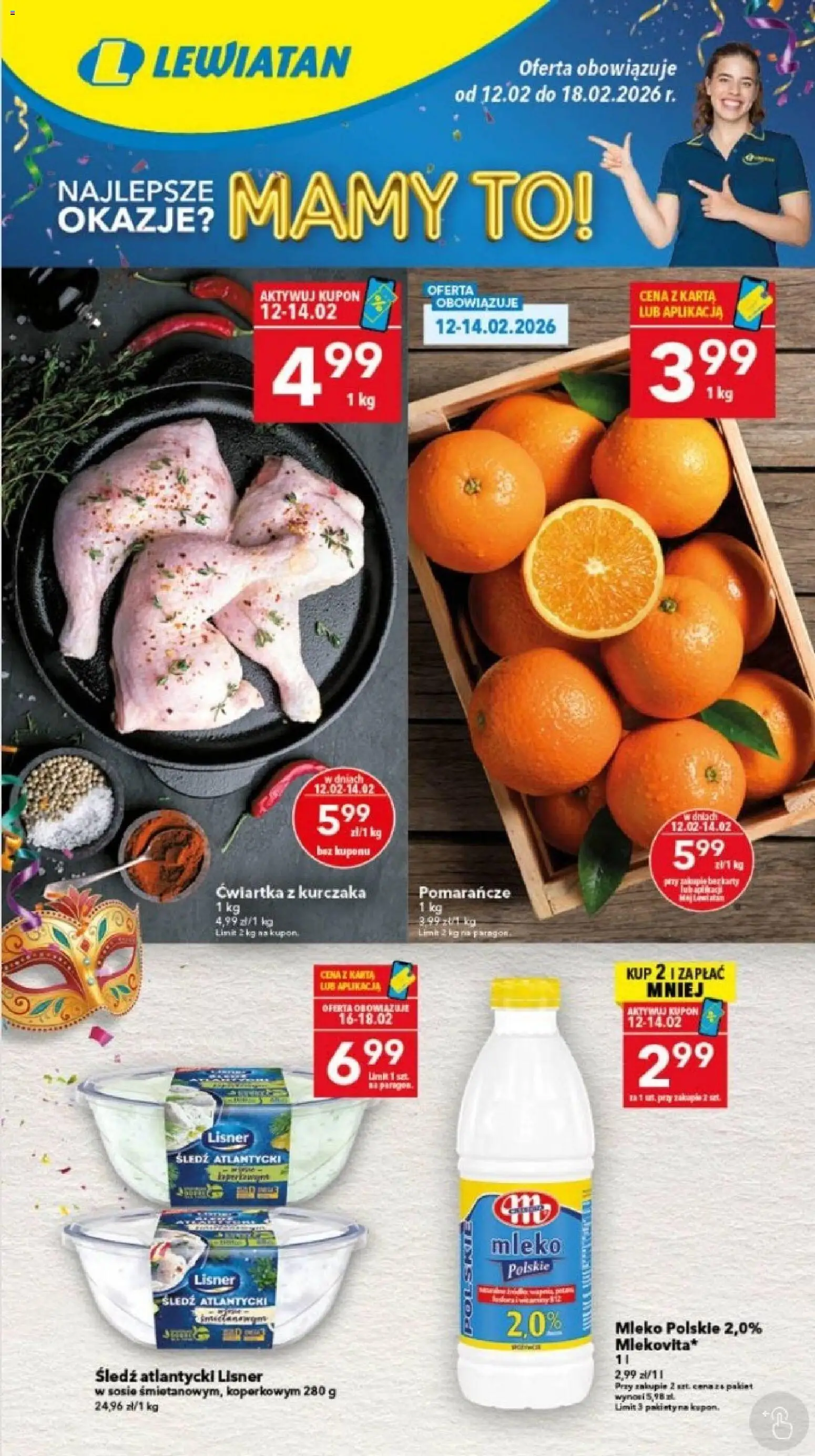 Pogląd gazetki "Szczecin" ze sklepu Lewiatan ważnej od 12.02.2026