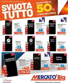 Anteprima dell'opuscolo Volantino Big dal negozio Mercatò valido da 07/01/2026