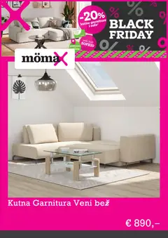 Pregled letka Katalog Black Friday trgovine Mömax vrijedi od 18.11.2025 | Stranica: 5