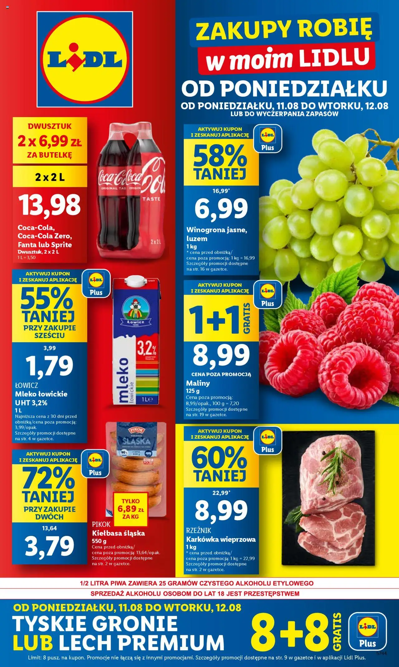 LIDL gazetka 11.08.2025 - 12.08.2025 - Najnowsza od czwartku - Numer strony 1