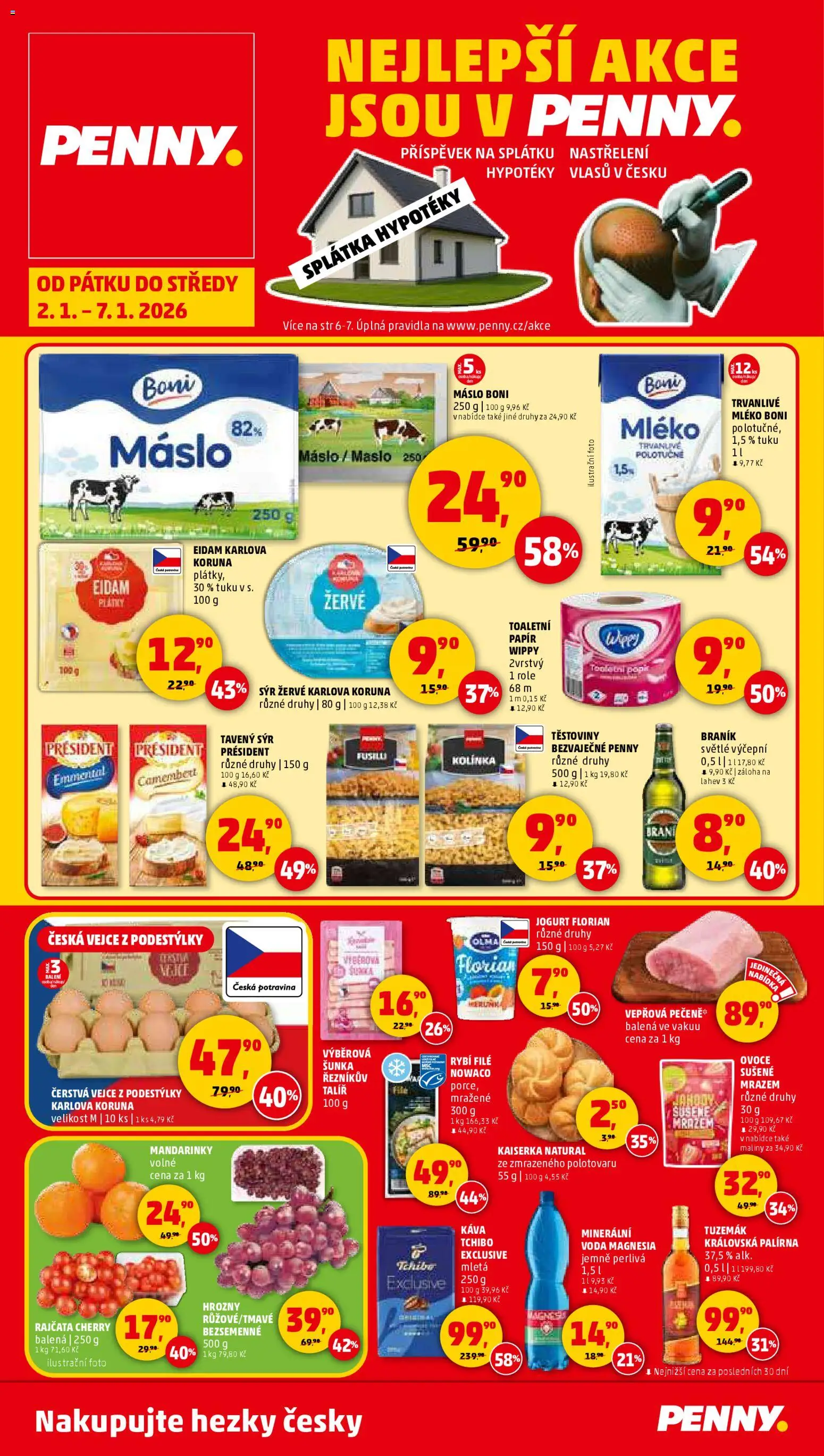 Náhled nabídky: Penny Market Čtvrtečník platný od 02.01.2026