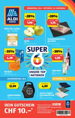 Vorschau des Merkblatts Aktionen vom Shop Aldi gültig von 28.08.2025 bis 03.09.2025