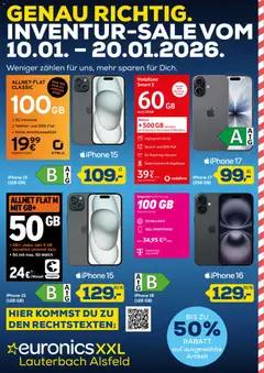 Vorschau von dem Prospekt des Geschäftes Euronics, gültig ab dem 10.01.2026