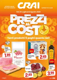 Anteprima dell'opuscolo Attuale volantino dal negozio CRAI valido da 24/07/2025