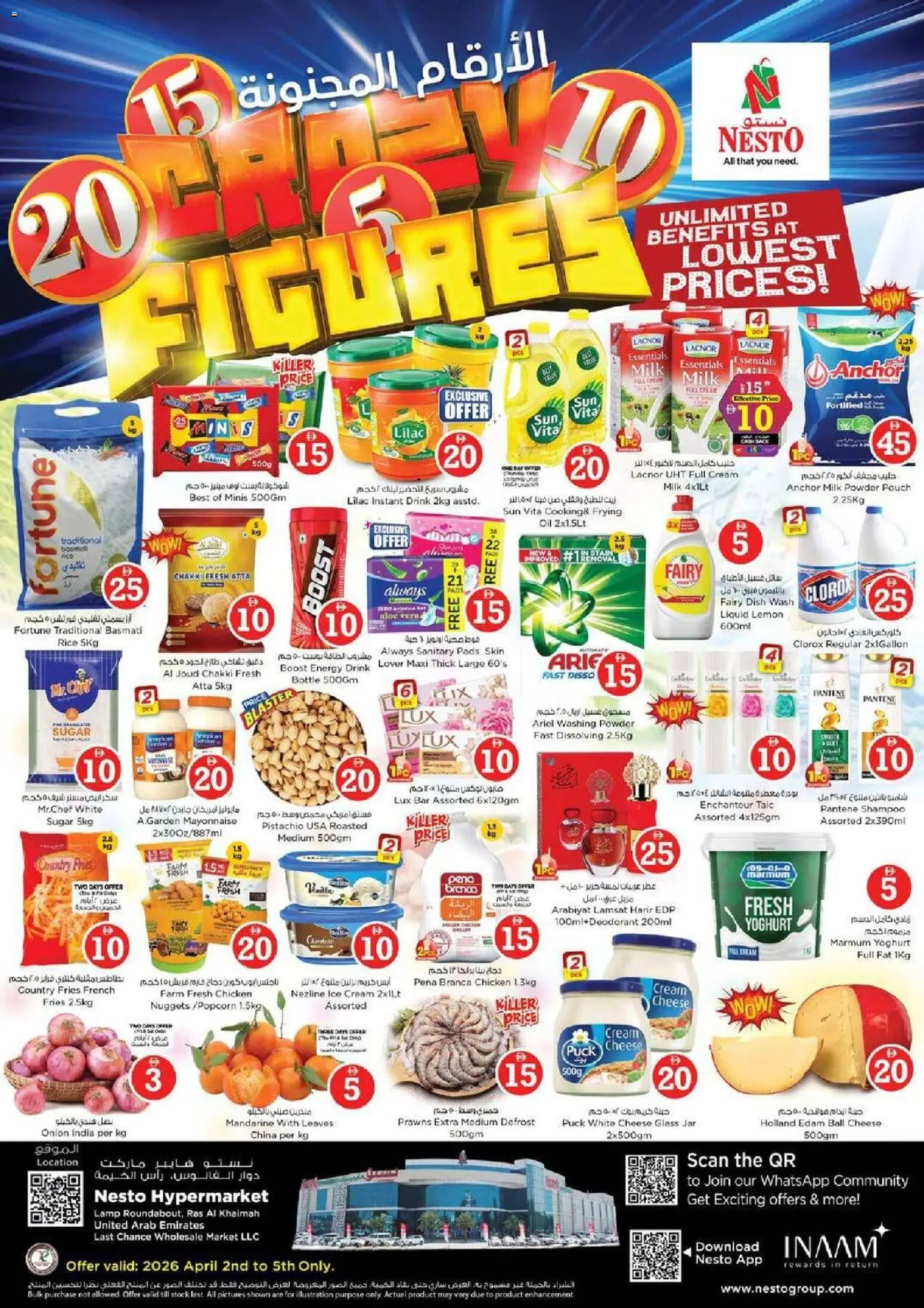 Preview of the catalogue Nesto catalogue - crazy figures of store Nesto valid from 2 Apr, 2026