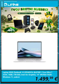 Pregled letka Links Katalog trgovine Links vrijedi od 03.03.2026