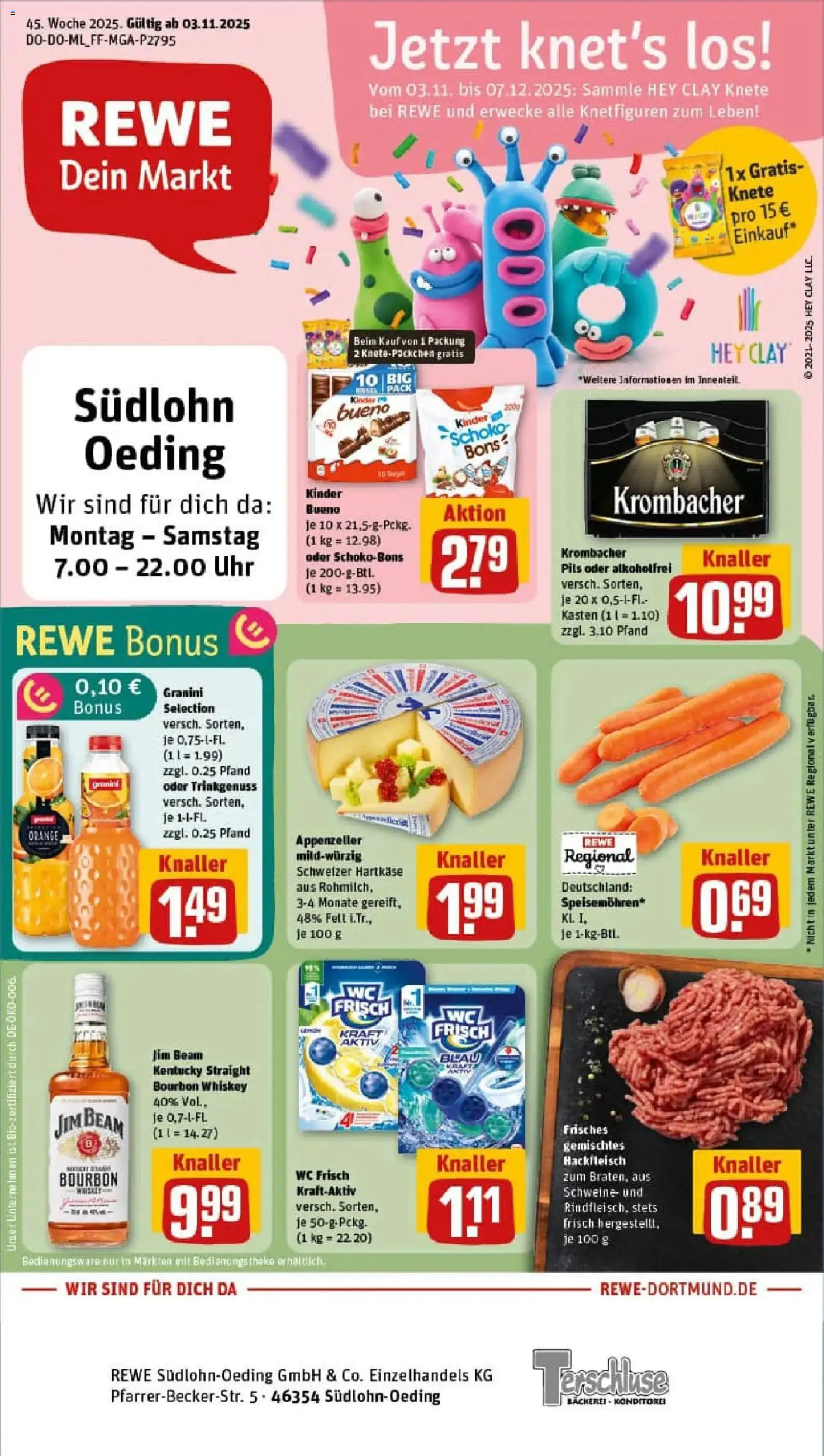 Vorschau von dem Prospekt des Geschäftes Rewe, gültig ab dem 02.11.2025