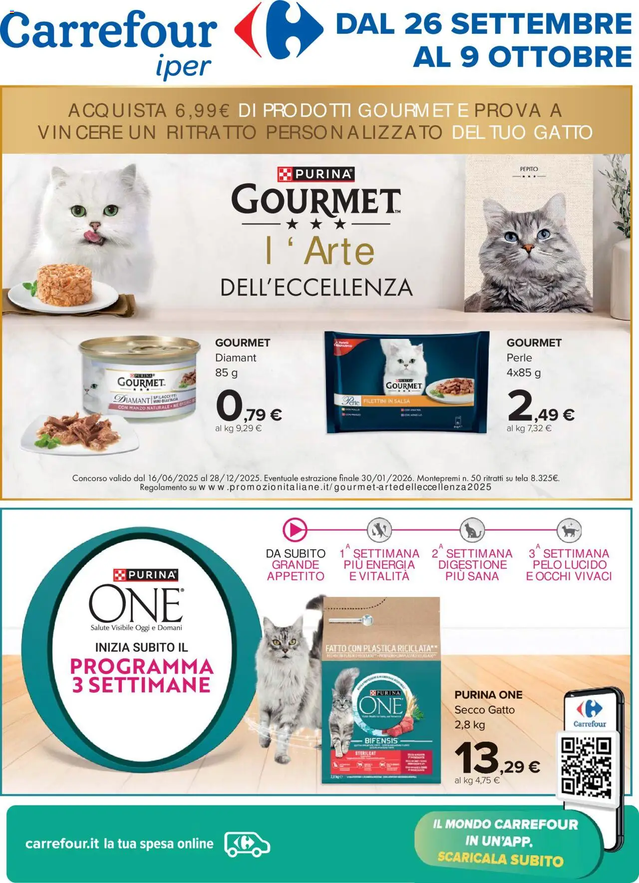 Volantino Carrefour valido da 26/09/2025 numero di pagina 1