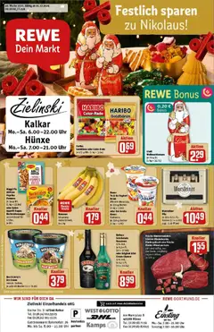 Vorschau von dem Prospekt des Geschäftes Rewe, gültig ab dem 01.12.2025