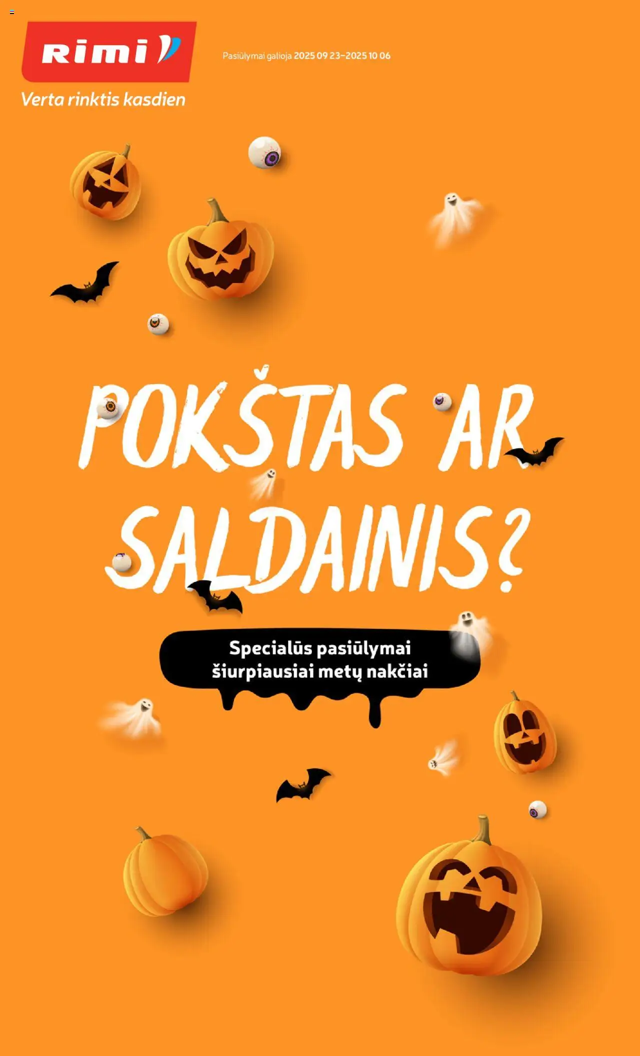 Rimi leidinys galioja nuo 2025.09.23 – puslapio numeris 1