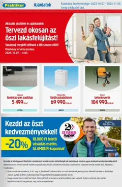 Praktiker - Akciós újság Praktiker megtekintése, amely érvényes 2025.10.07.-től