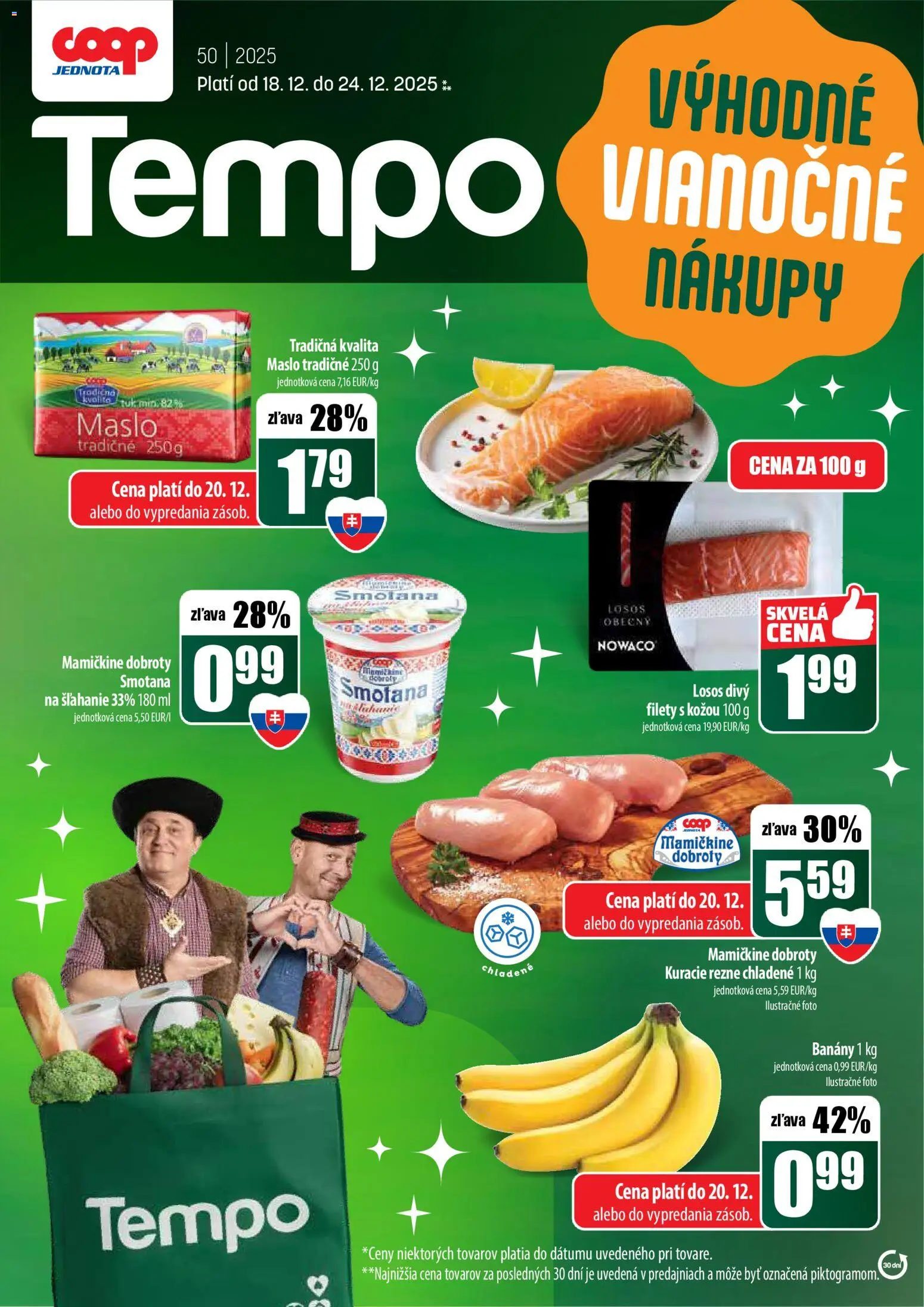 Náhľad COOP Jednota letáku platného od 18.12.2025