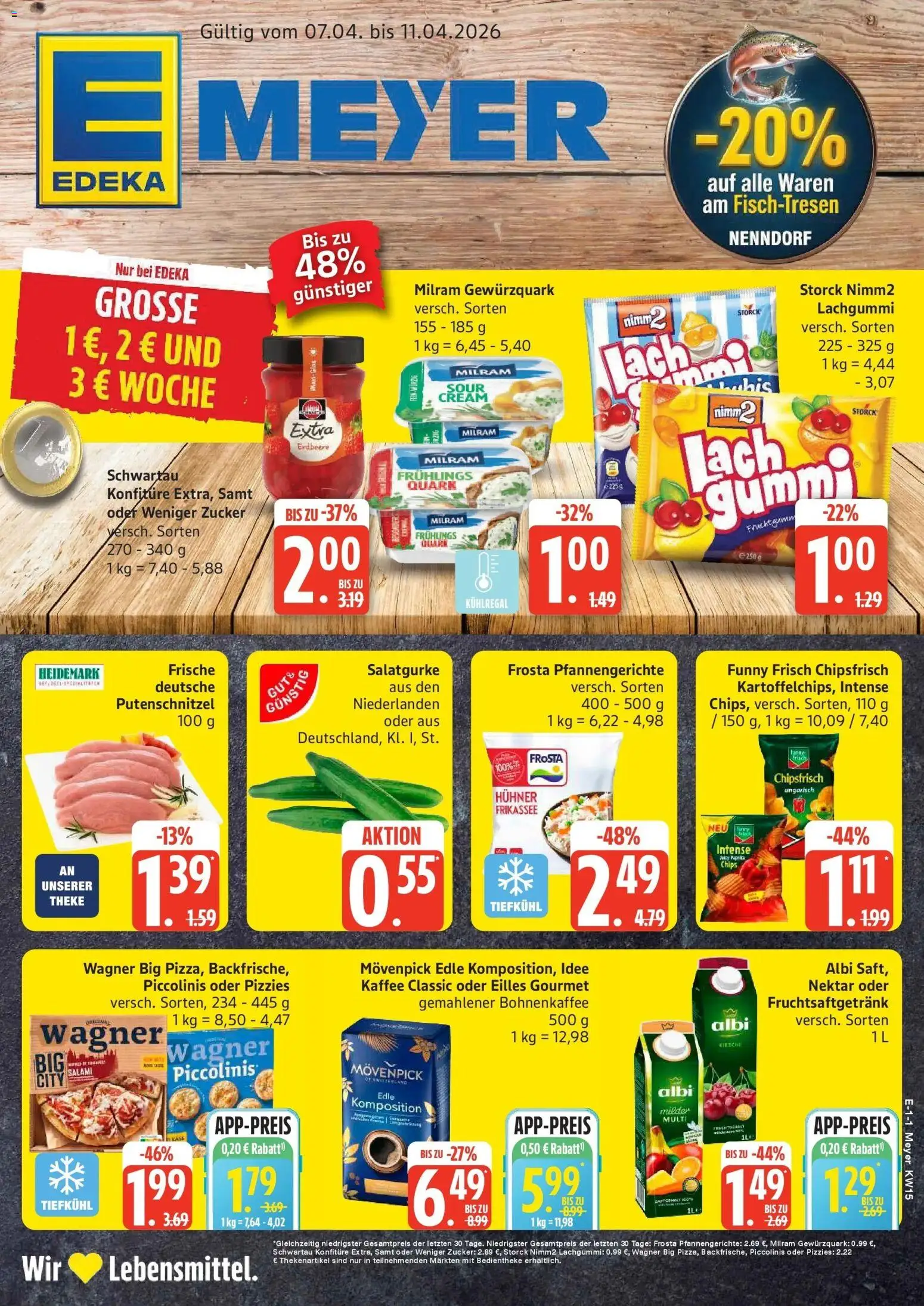 Vorschau von dem Prospekt des Geschäftes Edeka, gültig ab dem 05.04.2026