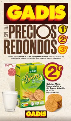 Vista previa del folleto de la tienda Gadis válido desde el 11/09/2025 