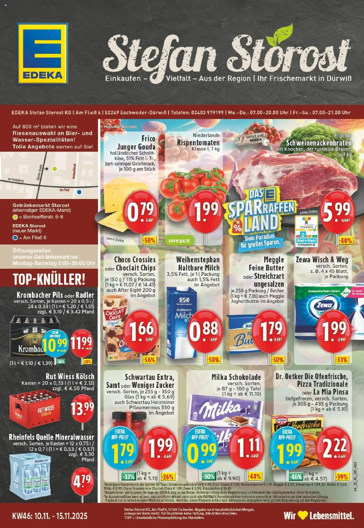 Vorschau von dem Prospekt des Geschäftes Edeka, gültig ab dem 09.11.2025