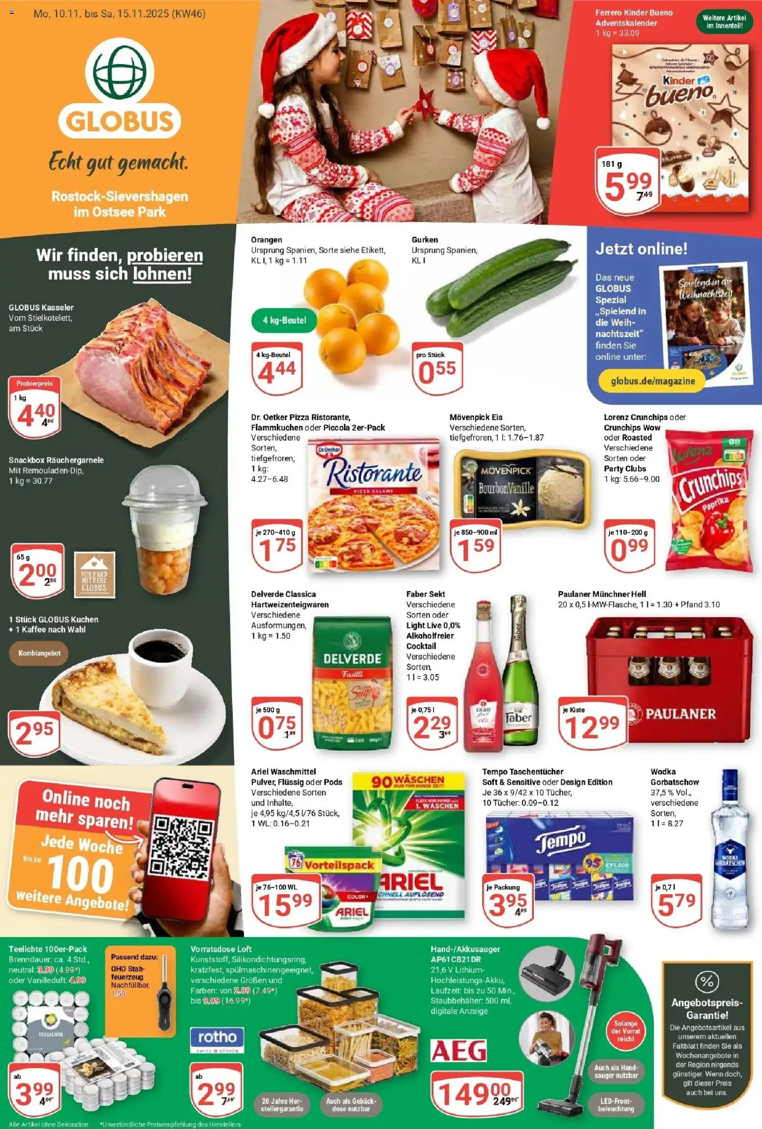 Vorschau von dem Prospekt des Geschäftes Globus, gültig ab dem 10.11.2025