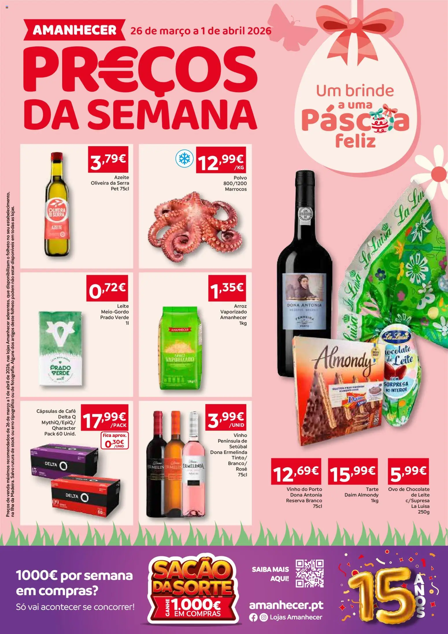 Pré-visualização do folheto da loja Amanhecer válida a partir de 26/03/2026