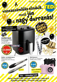 TEDi - TEDi újság érvényessége 2025.12.20-ig megtekintése, amely érvényes 2025.12.10.-től