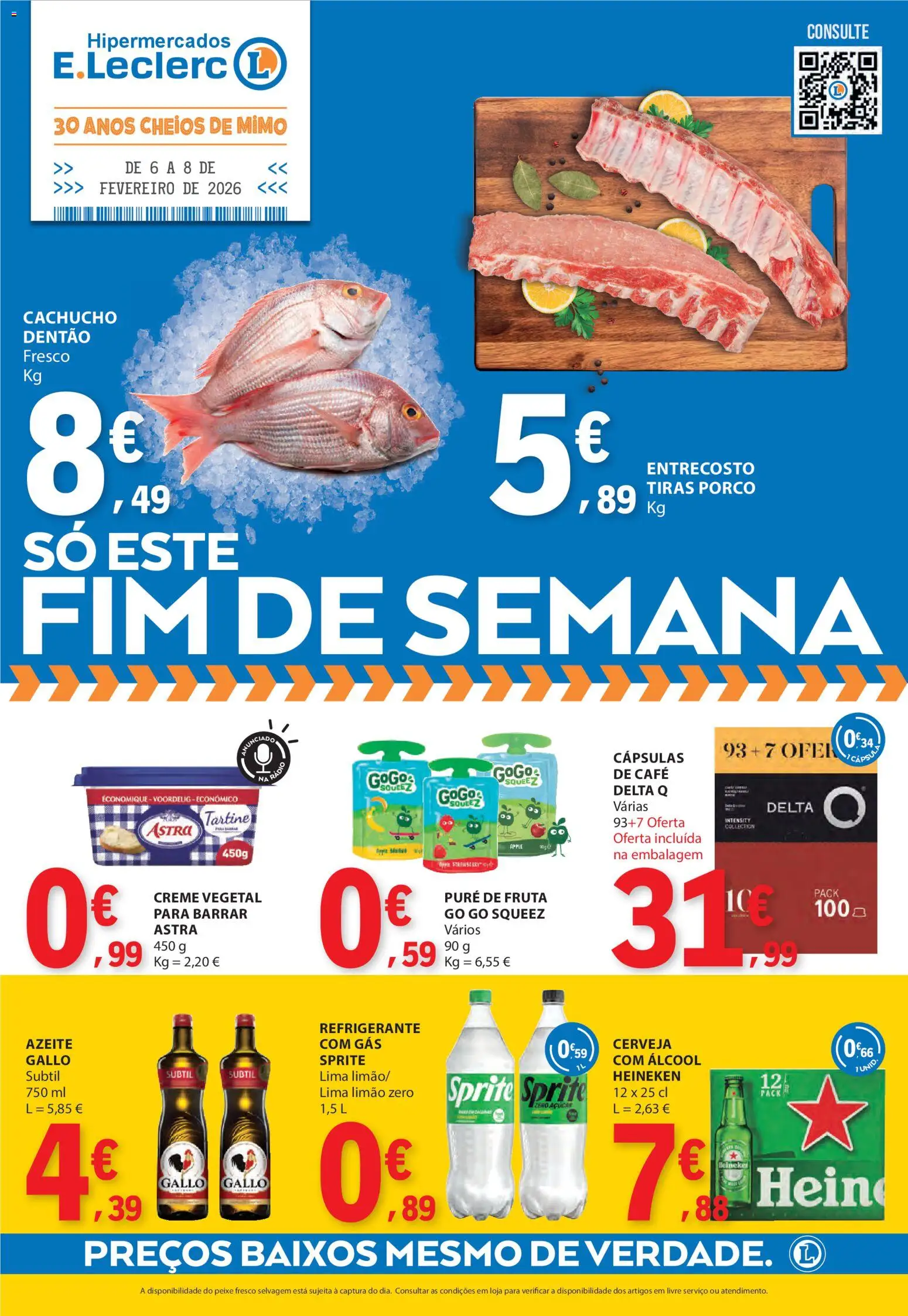 Pré-visualização do folheto da loja E.Leclerc válida a partir de 06/02/2026