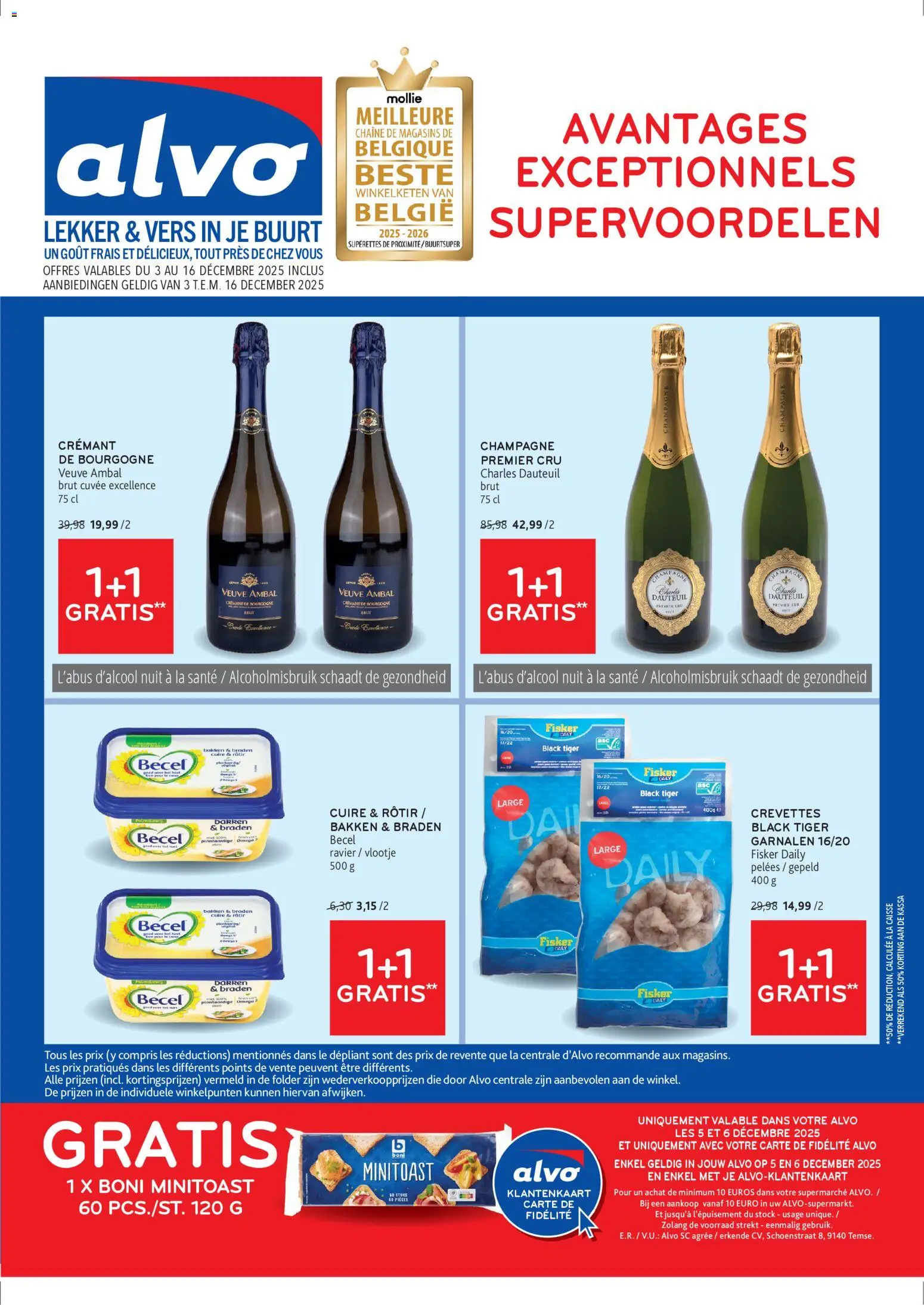 Voorbeeld van Publicité van winkel Alvo geldig vanaf 03/12/2025