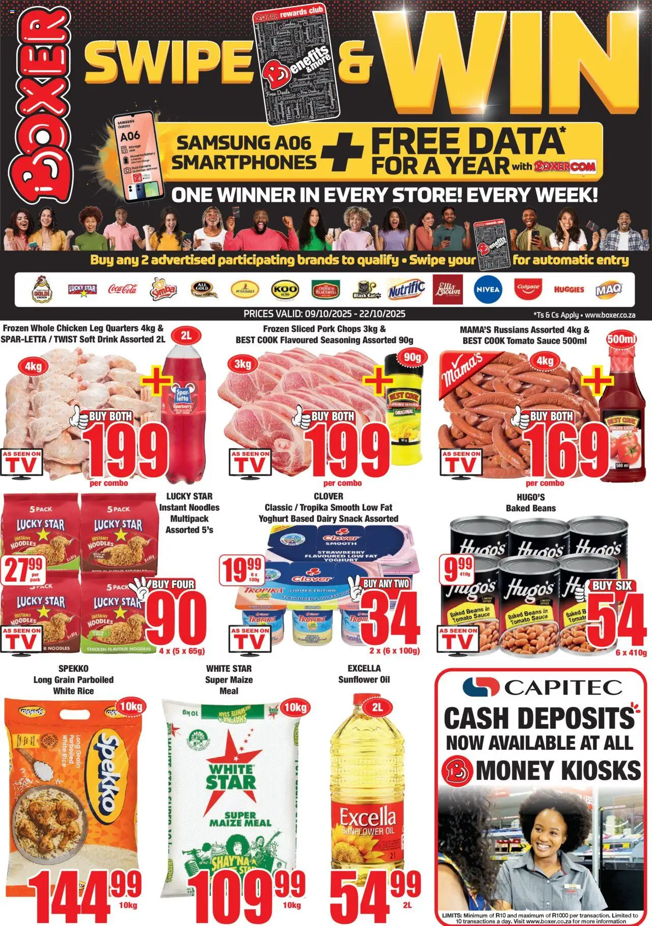 Boxer Western Cape - Specials from 09/10 - 22/10/2025 > Promotions