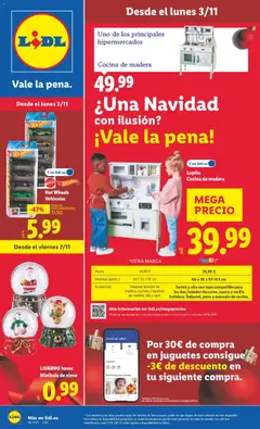 Vista previa del folleto de la tienda Lidl válido desde el 03/11/2025 