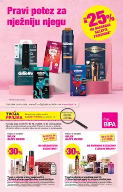 Pregled letka Katalog trgovine Bipa vrijedi od 30.10.2025