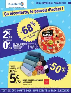 Prévisualisation de Catalogue de la semaine 9 du magasin E.Leclerc formulaire valide 24/02/2026