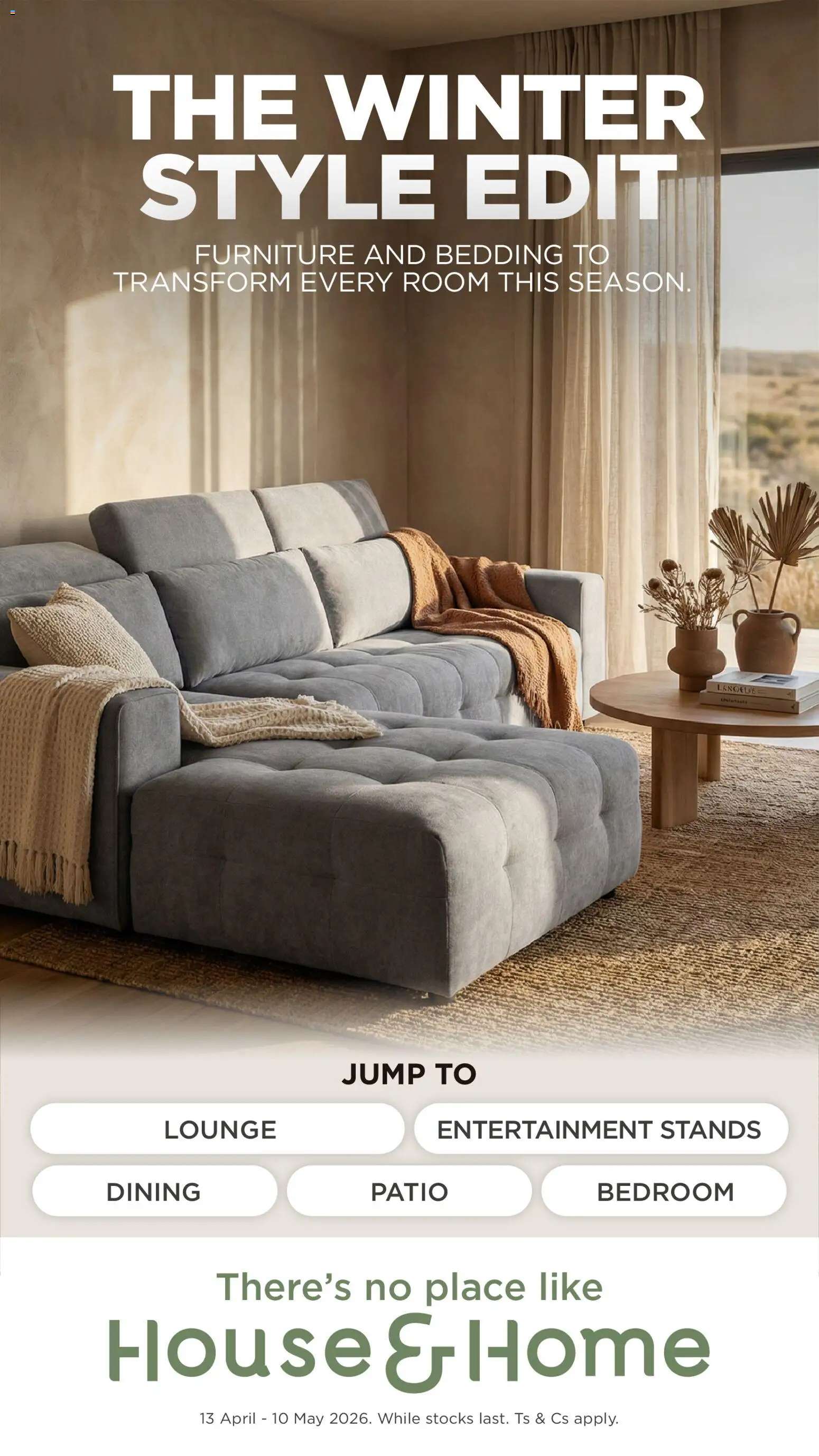 Preview of House and Home flyer valid from 13/04/2026