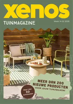 Voorbeeld van Xenos folder - Tuinmagazine van winkel Xenos geldig vanaf 29-03-2026