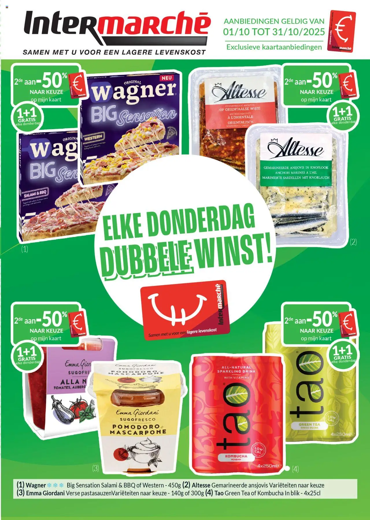 Intermarché shop Folder geldig vanaf 01/10/2025 - Paginanummer 1