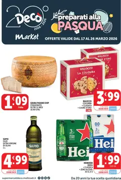 Anteprima dell'opuscolo Decò volantino Market Bari dal negozio Decò valido da 17/03/2026