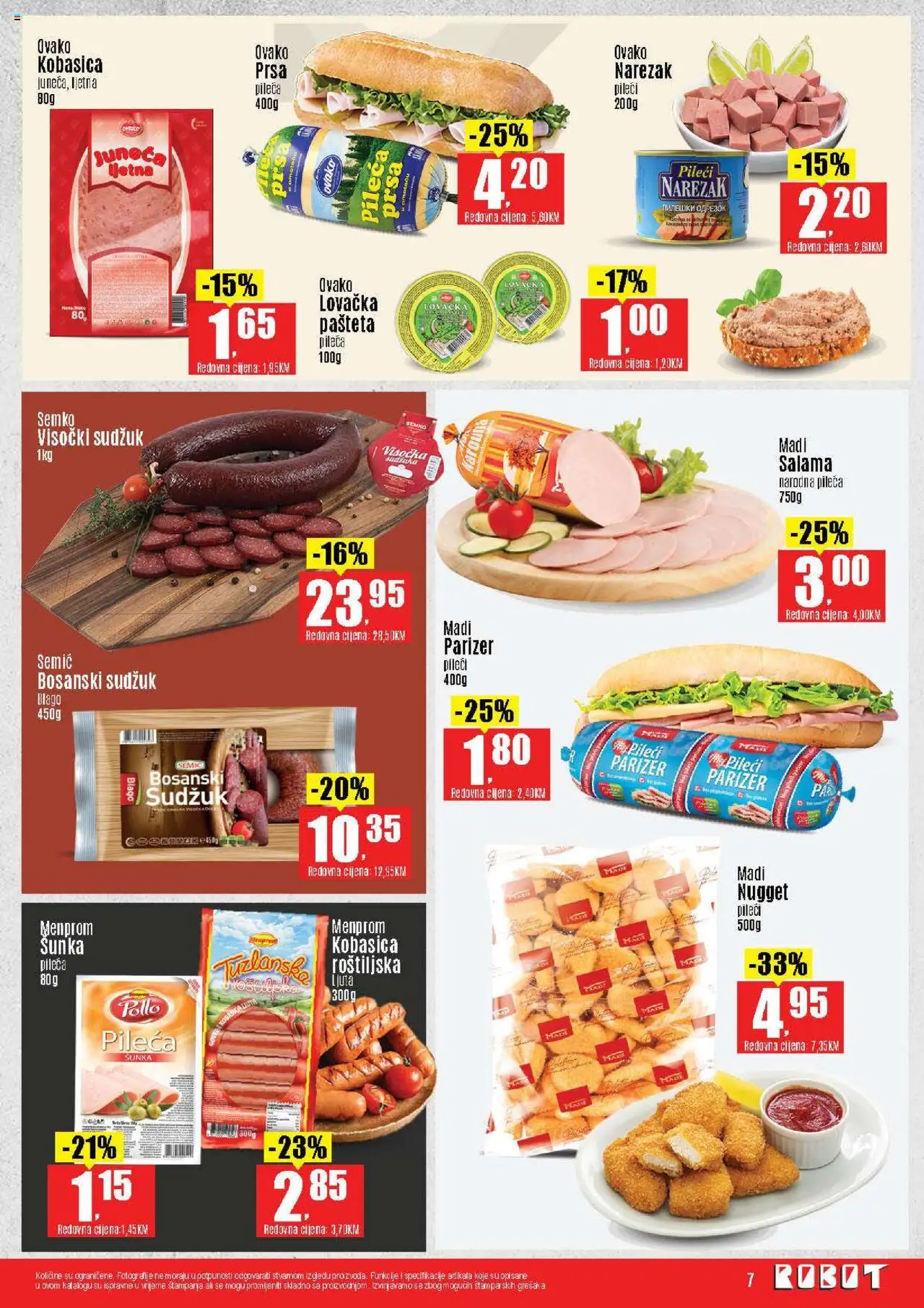 Pregled letka Katalog trgovine Robot vrijedi od 2025.10.20