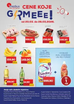 Pregled Medius kataloga - važi od 20.03.2026