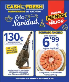 Vista previa del folleto de la tienda Cash Fresh válido desde el 28/11/2025 
