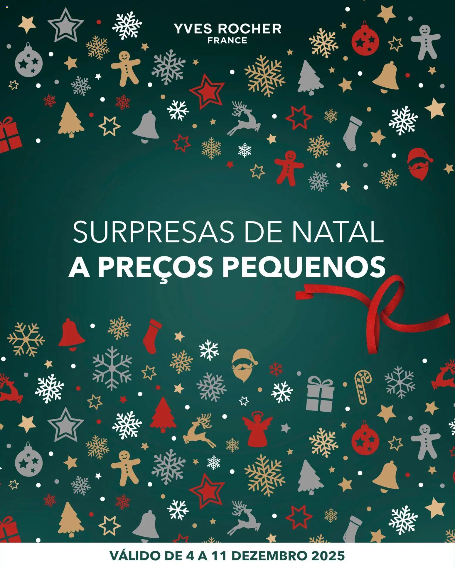Pré-visualização do folheto da loja Yves Rocher válida a partir de 04/12/2025