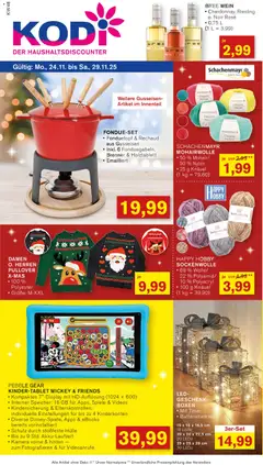 Vorschau von dem Prospekt des Geschäftes KODi, gültig ab dem 24.11.2025